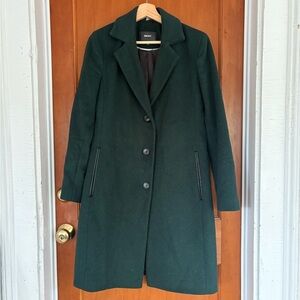 DKNY Dark Green Peacoat